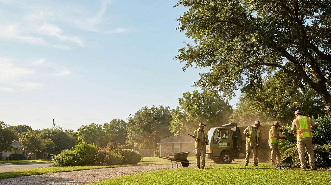 Landscaping in Bushland, TX near me